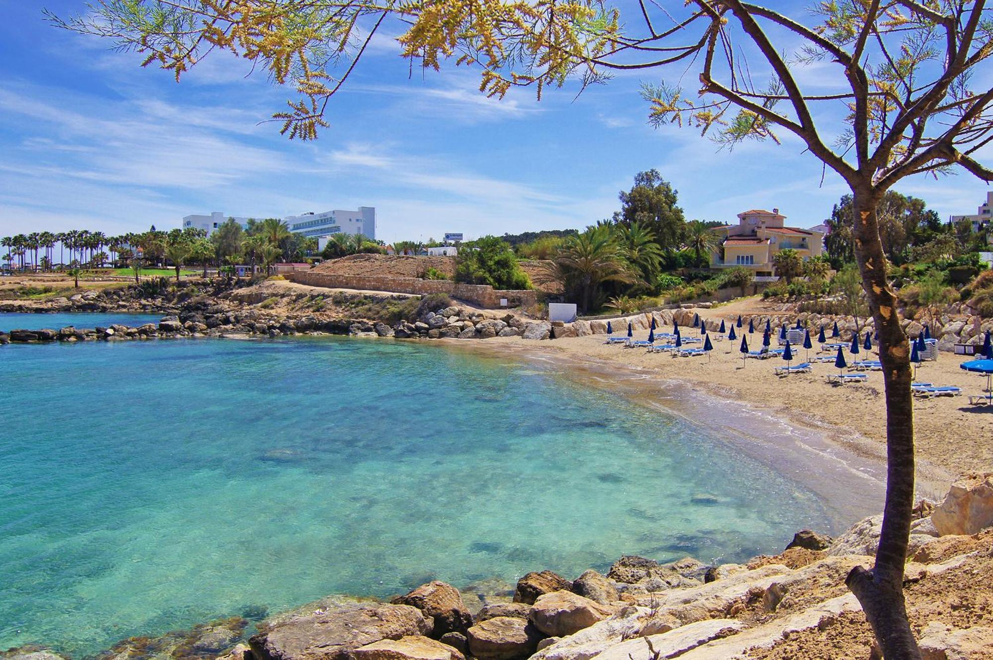 Calypso - Coralli Beachfront Apartment Protaras Exterior foto